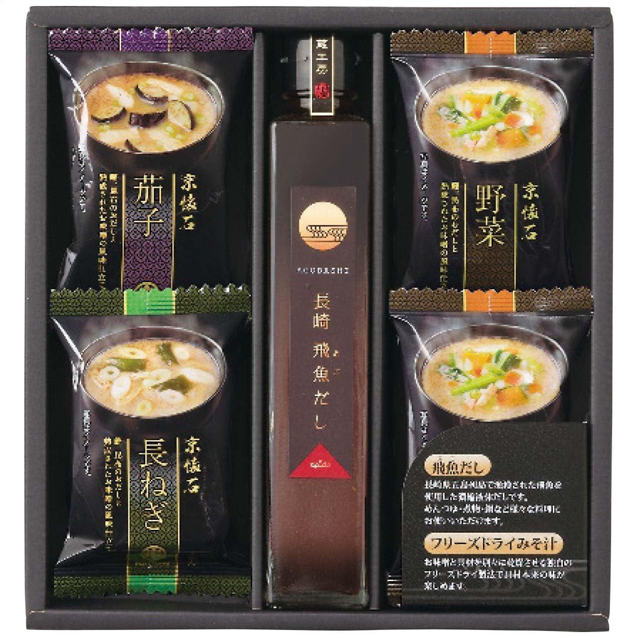 Freeze-Dried Miso Soup & Flying Fish Broth Set FDA-15N