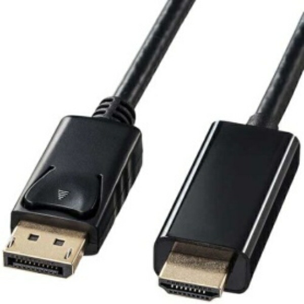 Sanwa Supply DisplayPort to HDMI Conversion Cable 2m 4K60Hz Compatible KC-DPHDA20