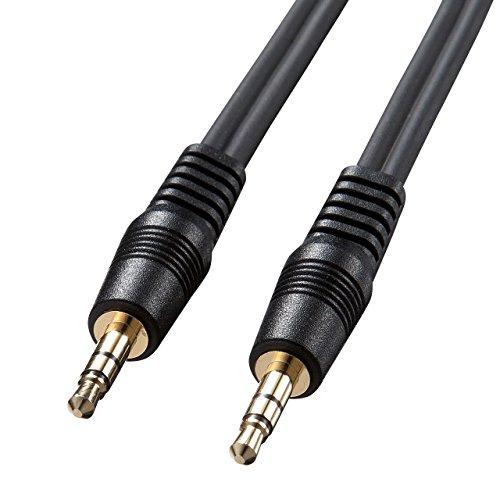 Sanwa Supply Audio Cable 1.0m Black KM-A2-10K2