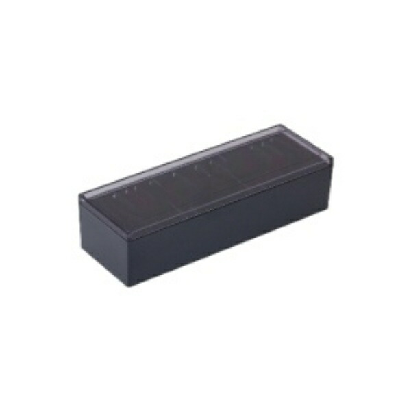 King Jim Business Card Organizer Box Type Holds Approximately 1000 Cards Black 75-BK