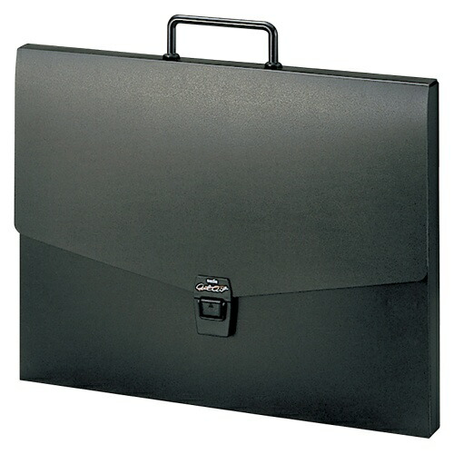 Sekisei Document File Alert Case B4 Black ART-600