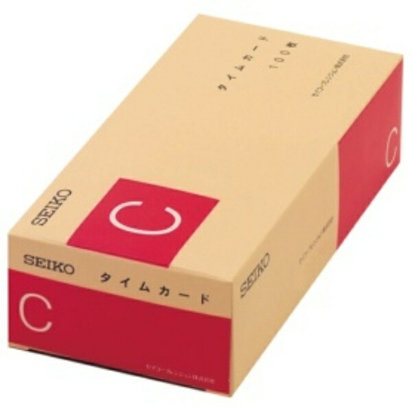 Seiko Solutions Time Card C Card 100-Pack Seiko CA-C