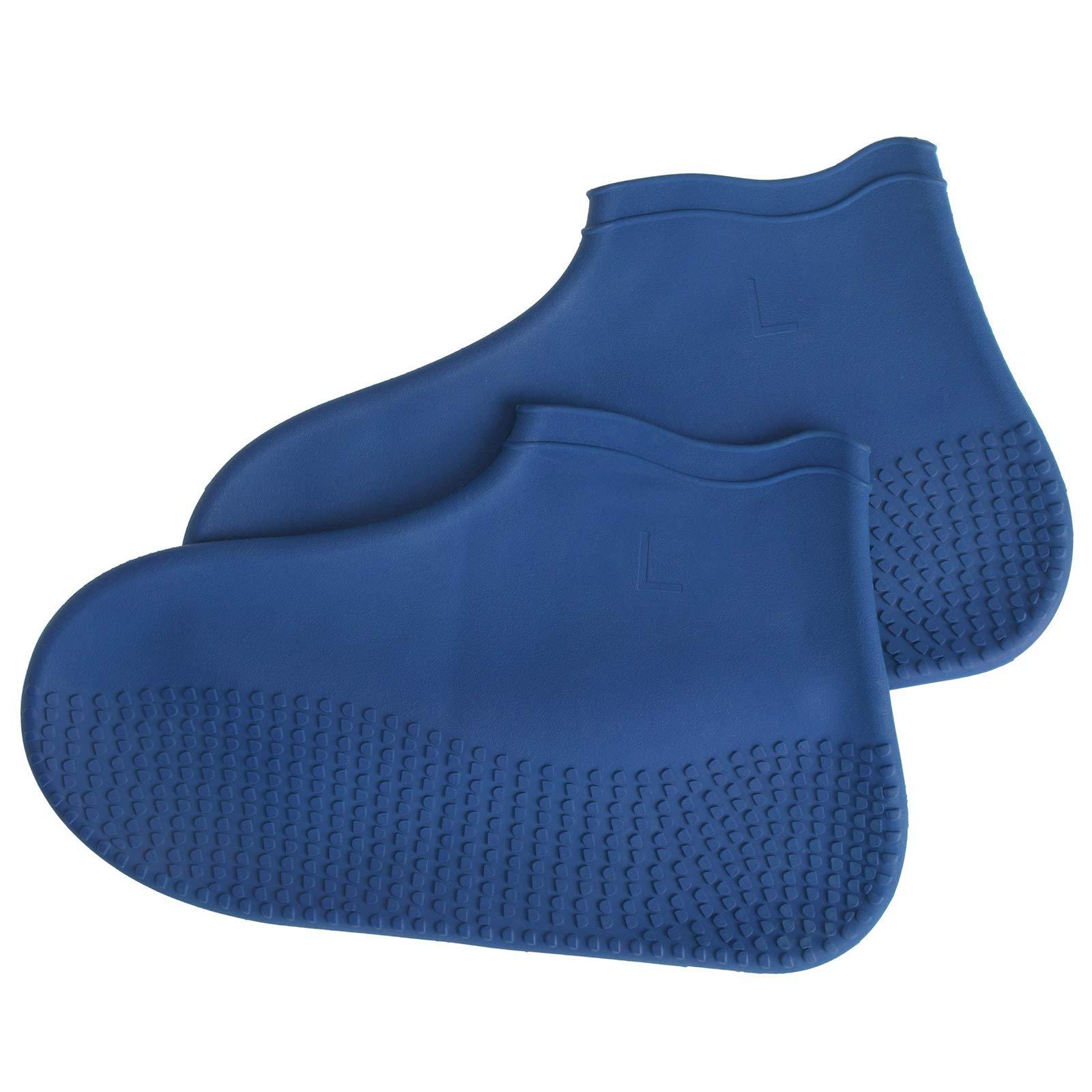 [Etsumi] Waterproof Shoe Covers 2 (L, Navy)