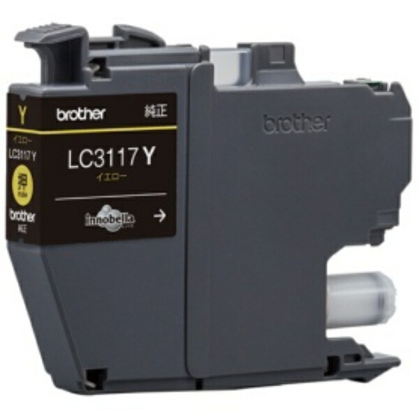 Brother Ink Cartridge Yellow LC3117Y 1 piece