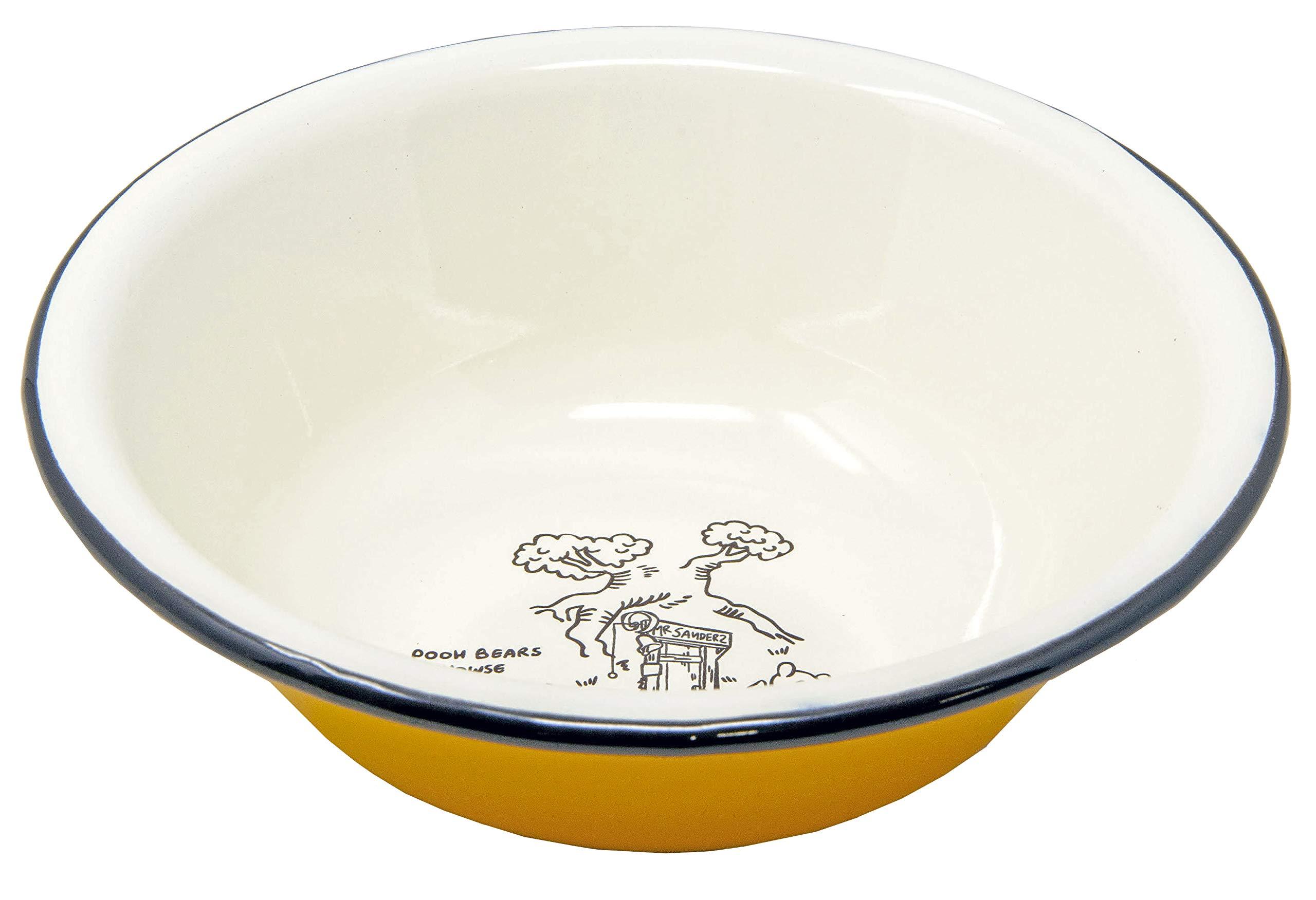 Pearl Metal Captain Stag Disney Tableware Bowl Enamel Bowl 16cm Winnie the Pooh MA-1423