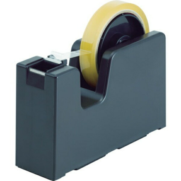 Nichiban Tape Dispenser Stand with Easy-Fold Tab Maker TC-TB64 Dark Brown