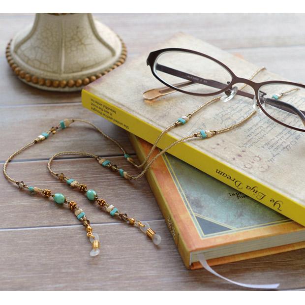 MIYUKI Bead Kit Glass Cord Half Tira Turquoise BFK-450