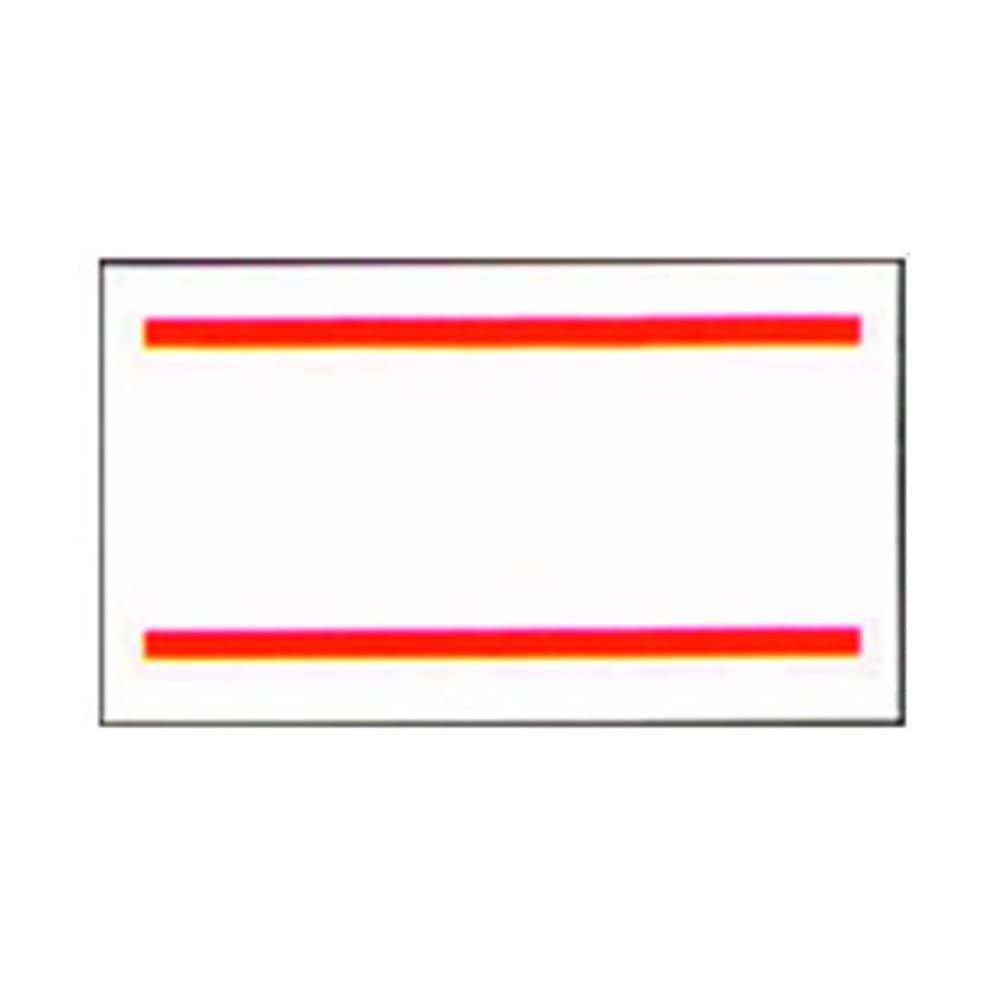Sato Hand Labeler PB-1 Compatible Labels (1000 sheets × 10 rolls) Red Double Line / Strong Adhesive