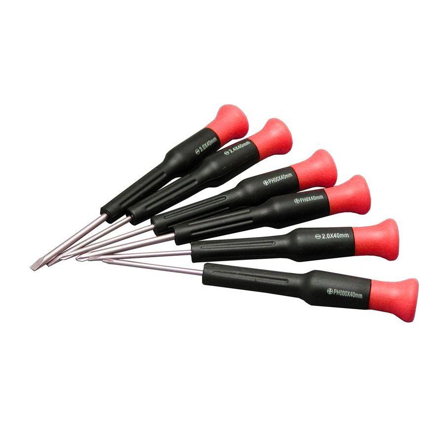 Astropod Precision Screwdriver Set (6-Piece Set) Set | Screwdriver Phillips Flathead Tool Precision Screwdriver Maintenance Tool Maintenance