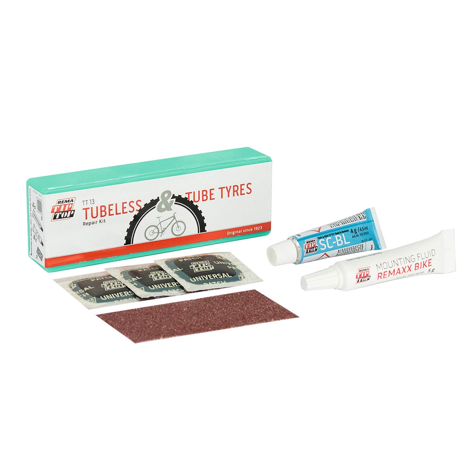 Tire Repair Kit with Mounting Fluid