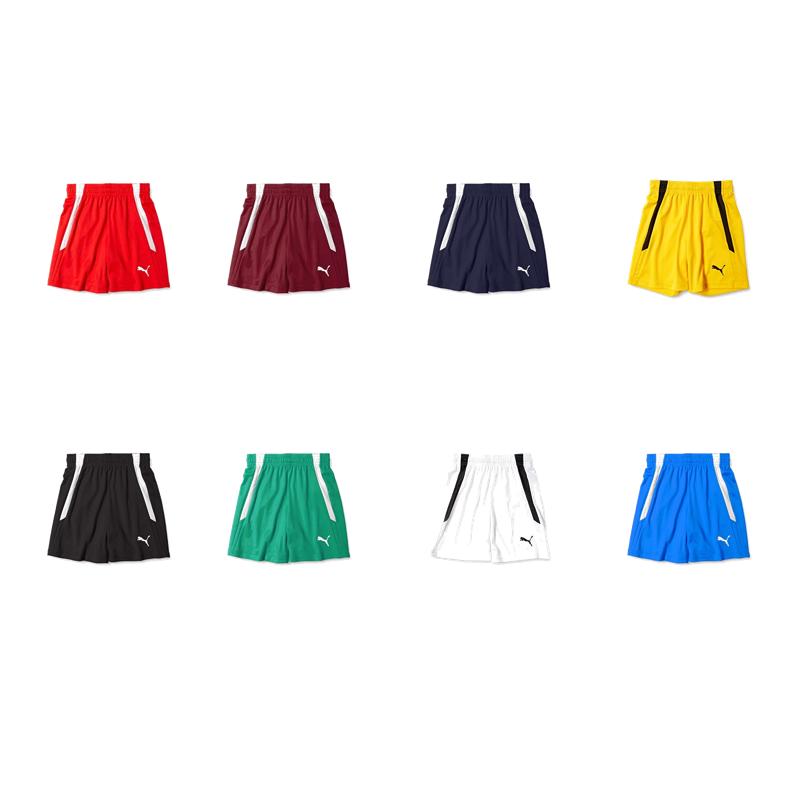 [PUMA] Soccer Quick-Dry Shorts TEAMLIGA Game Pants JR 705145 Kids Fall/Winter 2024 Color Red White (01) 160