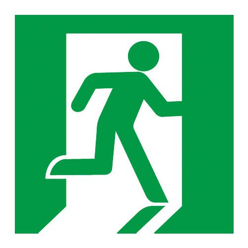 LED Exit Sign Panel (Emergency Exit / Right Direction / Class C)