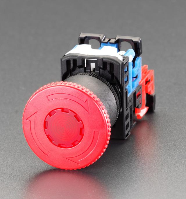 22/25mm Push Button Switch (LED Emergency Stop)
