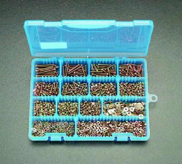 M3 Pan Head Screw, Nut, and Washer Set (Chrome Plated) EA949AF-6