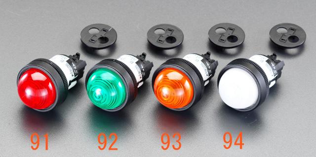 AC/DC 24V LED Indicator Light (White) EA940DB-94