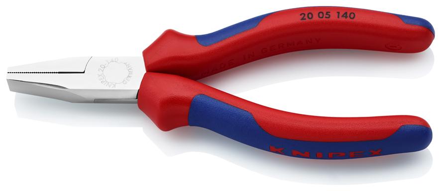 ESCO 140mm Flat Nose Pliers (With Grip/Plated) EA537LK-1