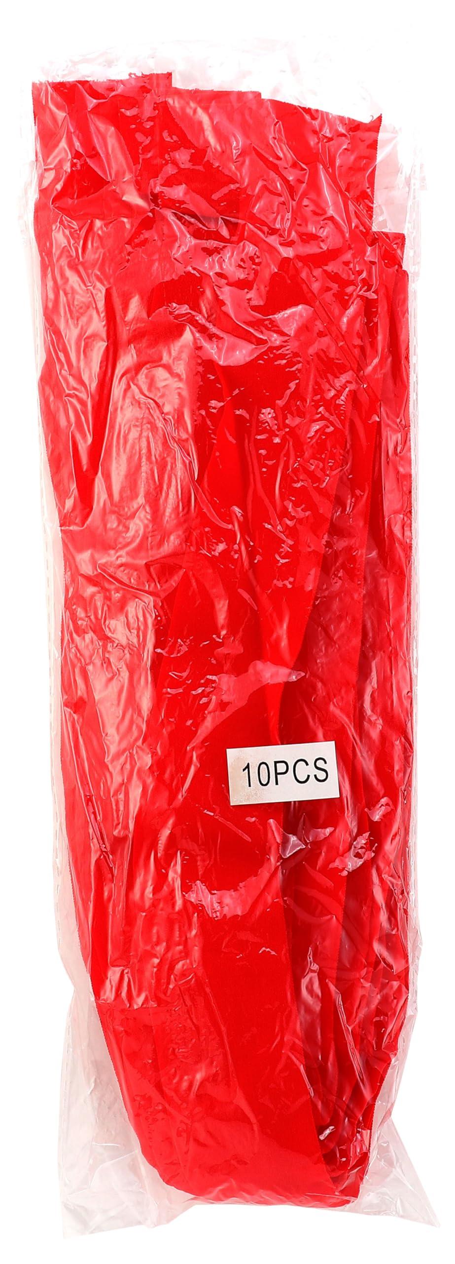 [Artec] Sports Day Cheering Relay Supplies Fitted Headband Red 10-Pack 18207