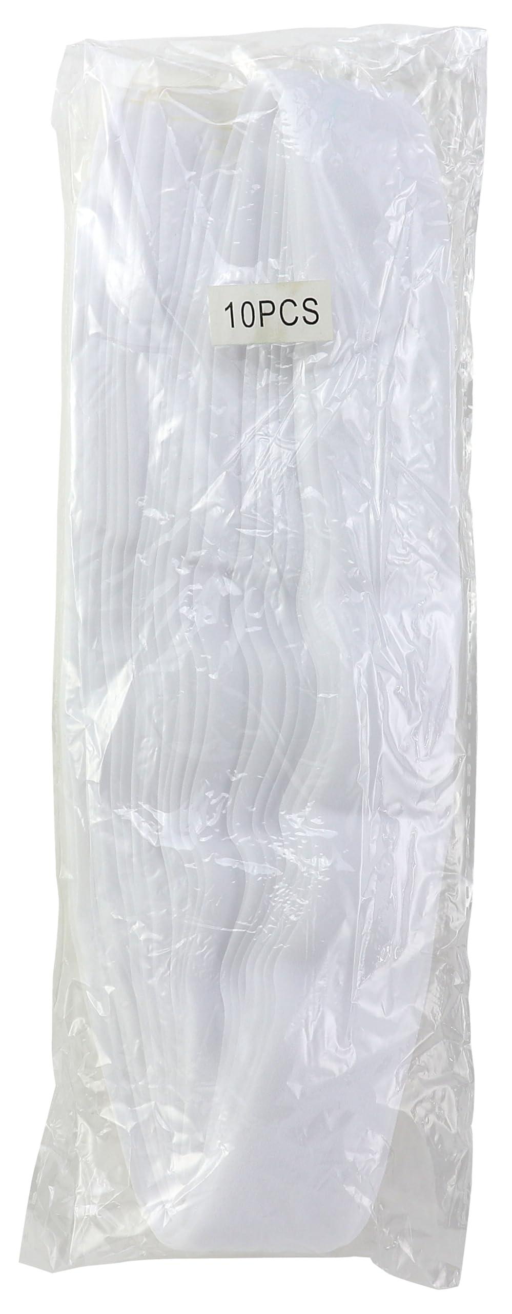 [Artec] Sports Day Cheering Relay Supplies Fitted Headband White 10-Pack 18210