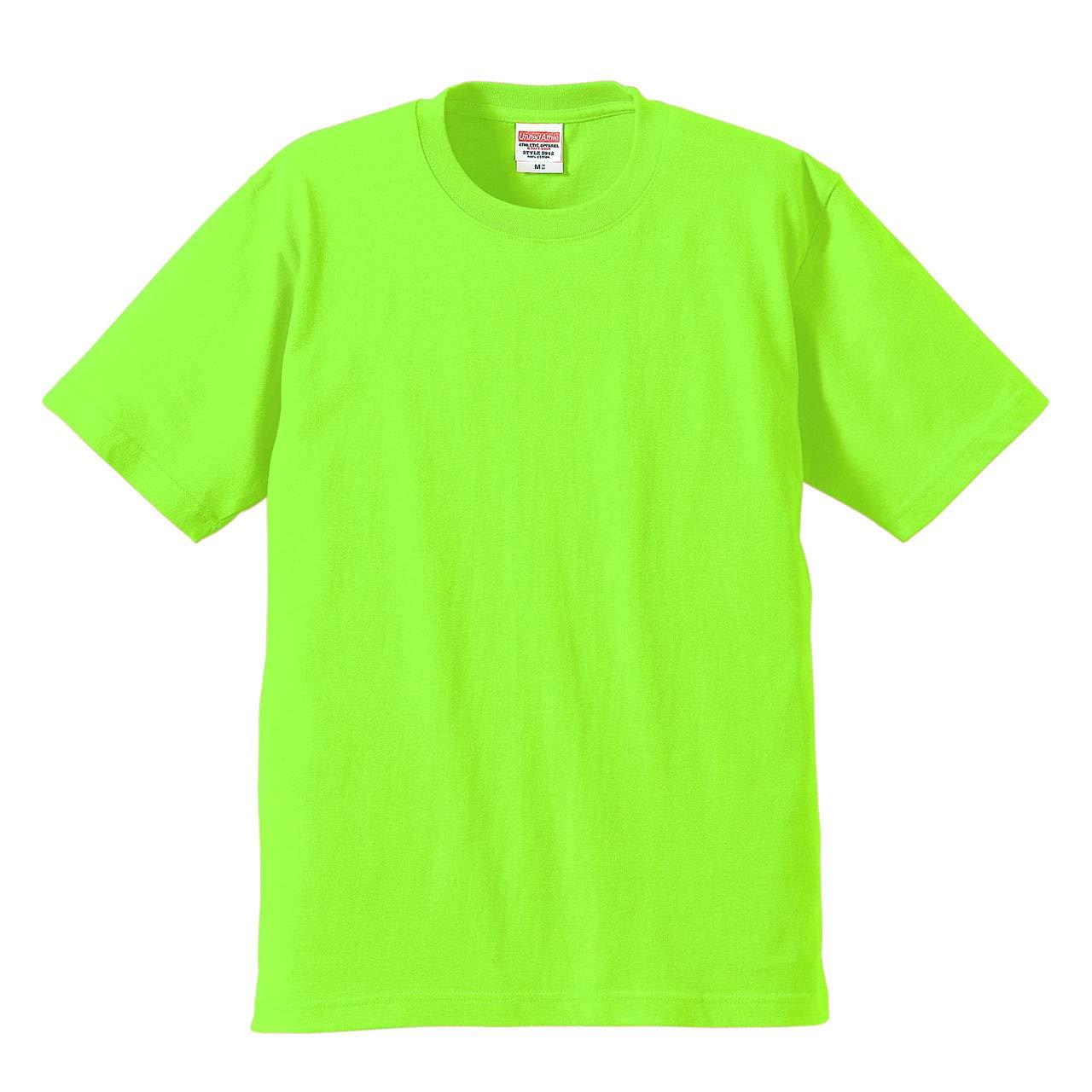 [United Athle] T-Shirt 594201 Men's Lime Green 2XL