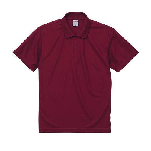 [United Athle] Special Dry Kanoko Polo Shirt 202001 Burgundy Japan XS (Equivalent to Japanese size XS)