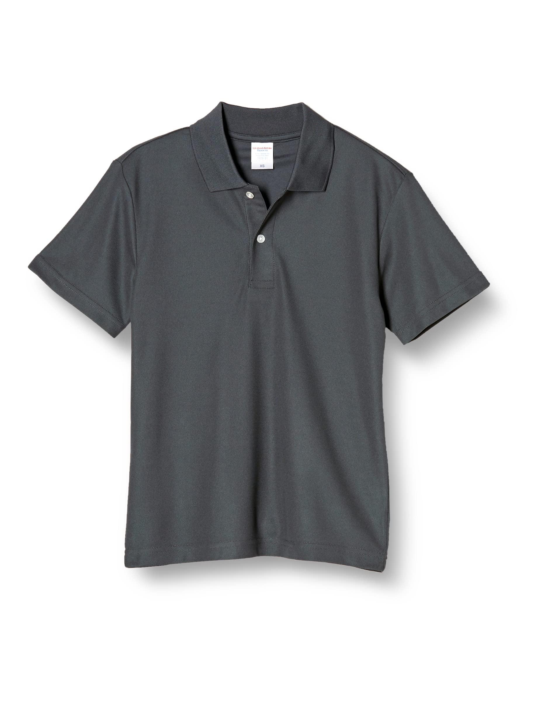[United Athle] Polo Shirt 4.7oz Special Dry Kanoko Polo Shirt Carbon S