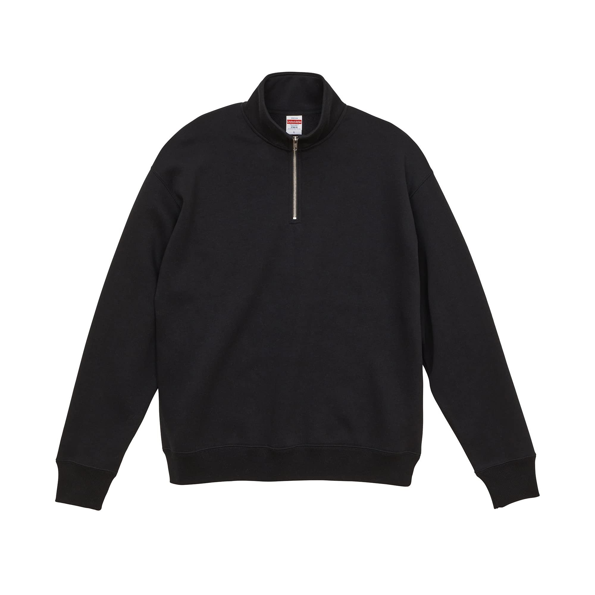 10OZ_T/C_L/F Half Zip SWT