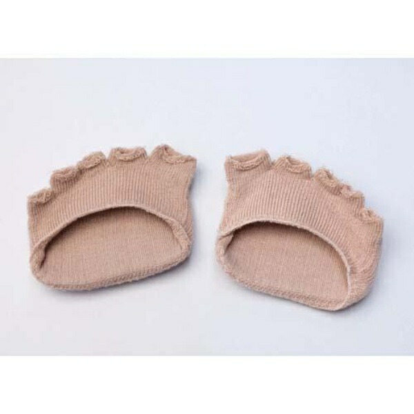 Cotton-Blend Smooth Washable Foot Pad Beige Alphax