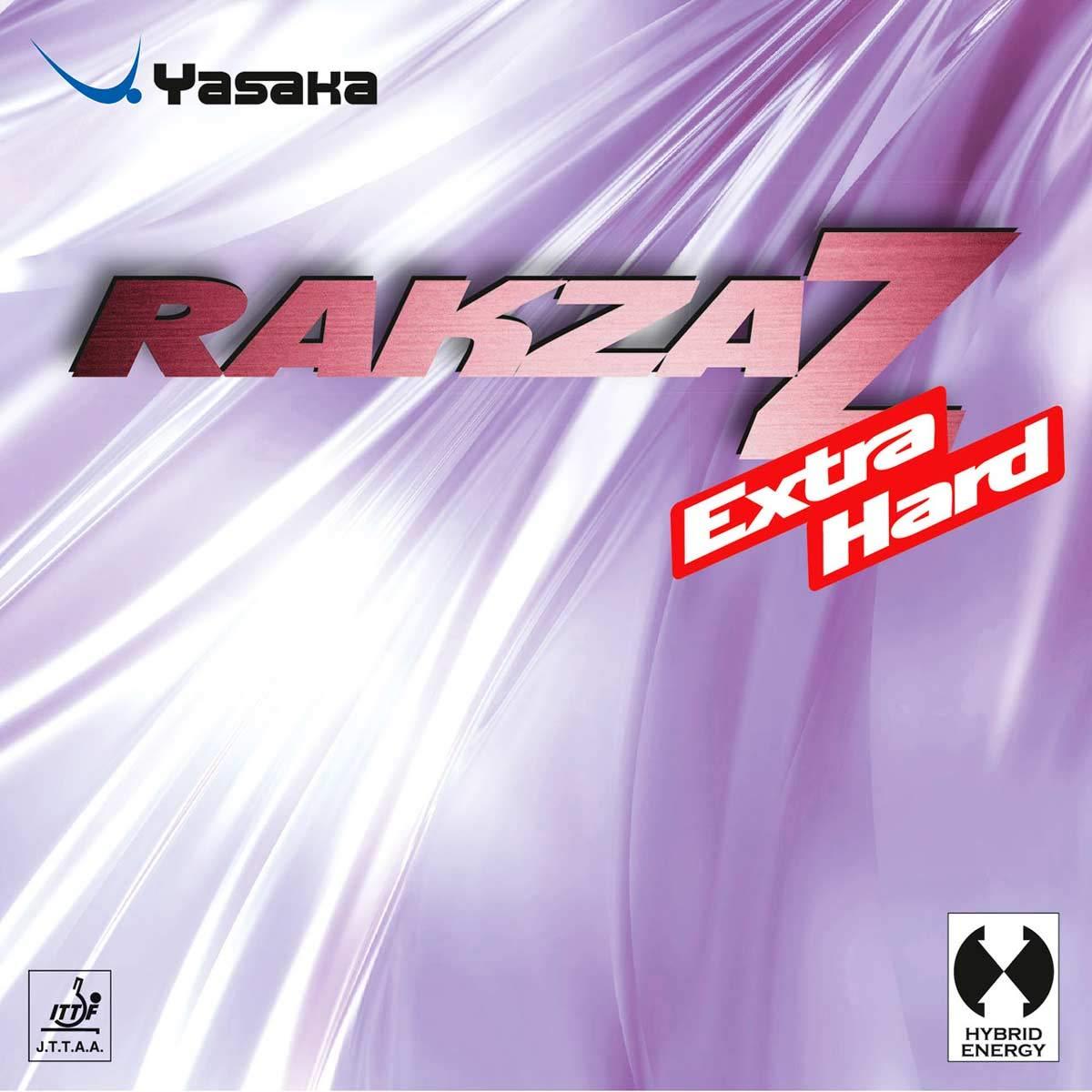 YASAKA Table Tennis Rubber RAKZA Z Extra Hard Back Soft Hybrid Energy Type Red Extra Thick B88