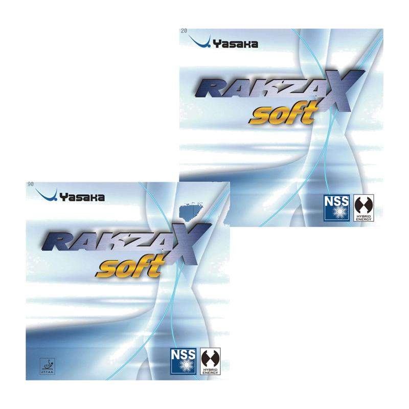 YASAKA Table Tennis Rubber RAKZA X Soft B-83 20 Medium Thickness