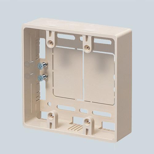 [For Malls] Switch Box (2-Hole / White)