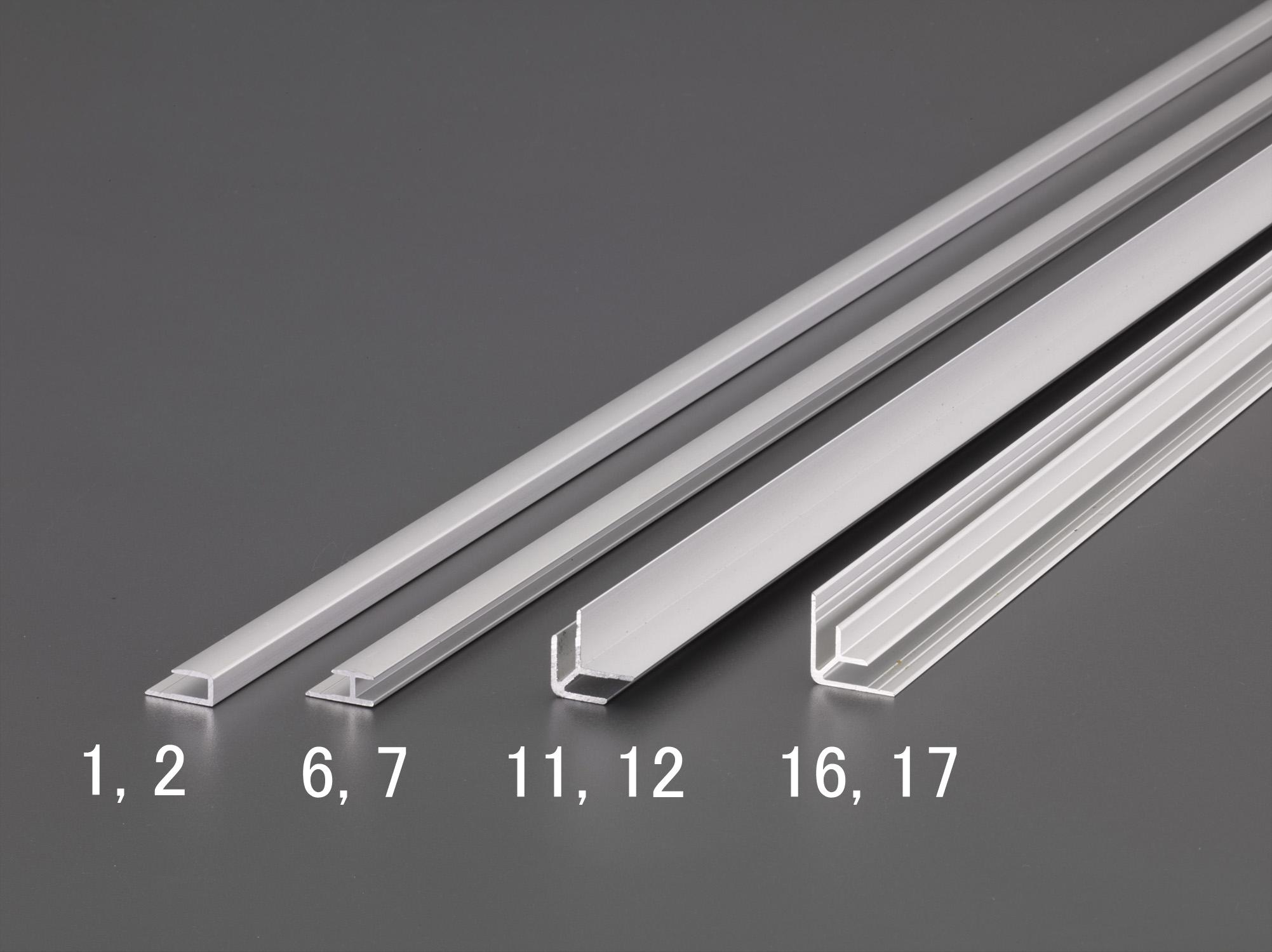 ESCO 600mm Panel Edge (Aluminum, E-Type/10 pieces) EA440HW-6