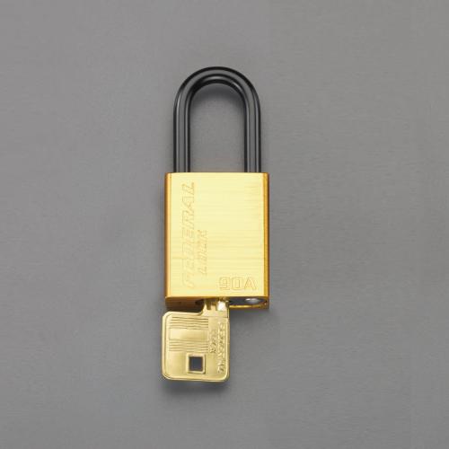 38mm Padlock (Aluminum / Yellow)