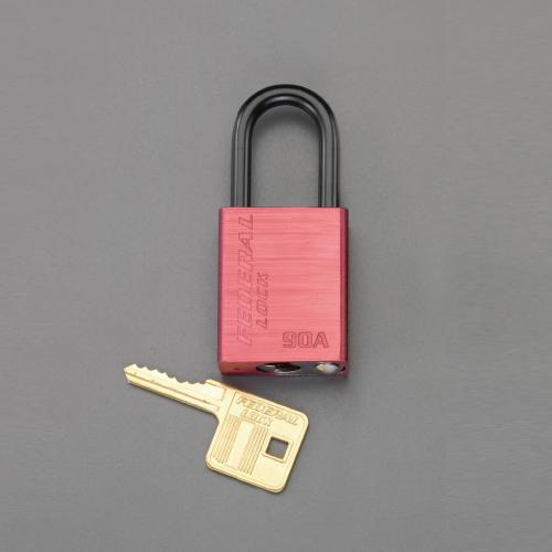 38mm Padlock (Aluminum / Red)