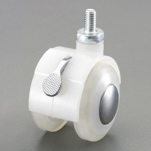 50mm Casters (Twin Wheels with Brakes)