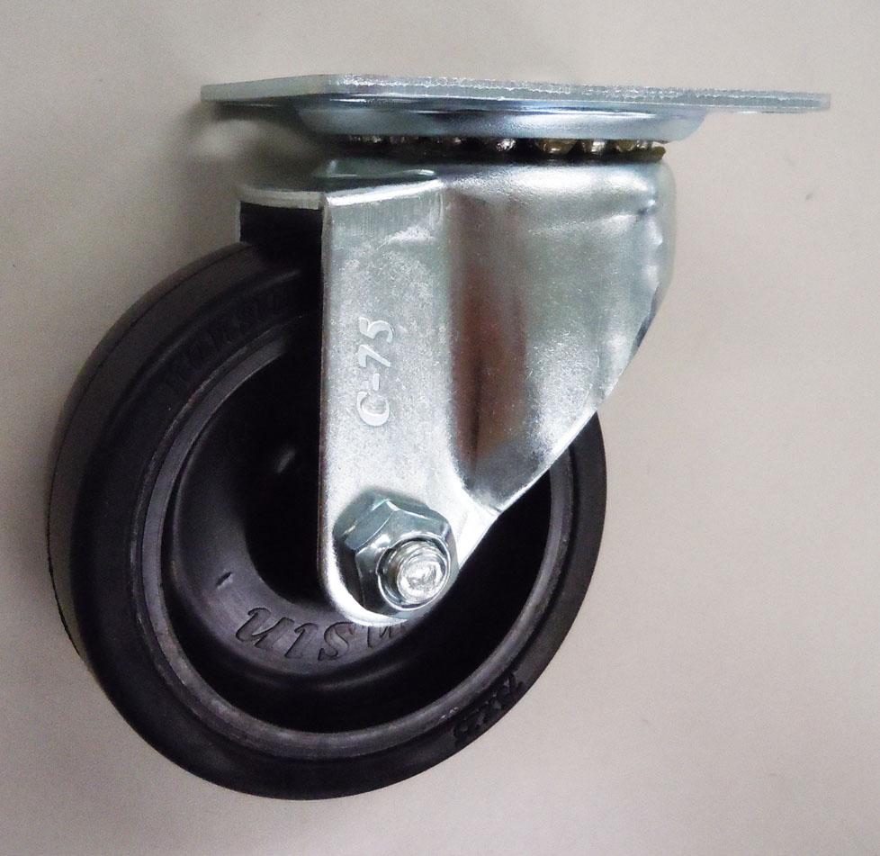 75mm casters (with swivel fittings)