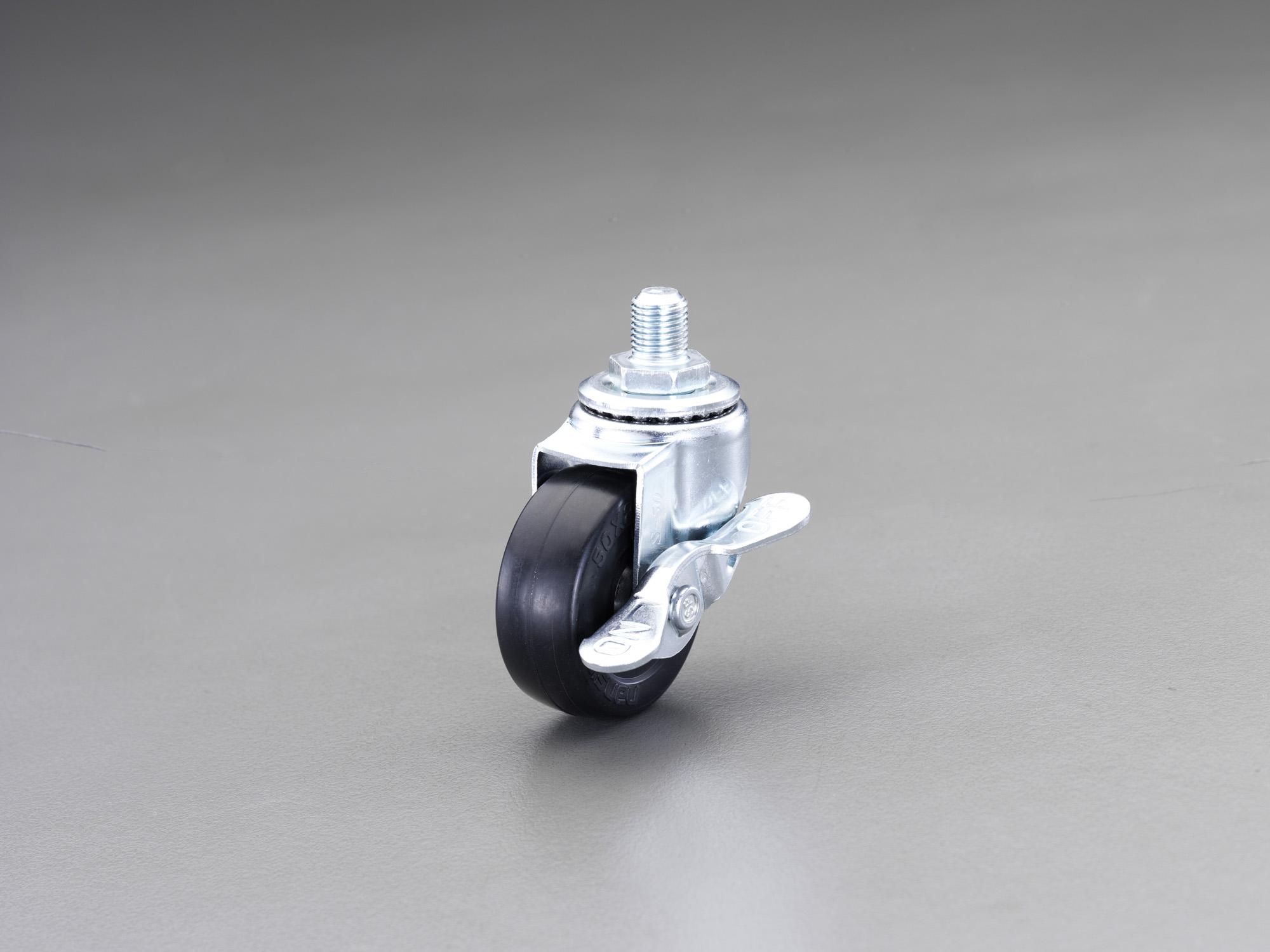 75mm Casters (Swivel Fittings, Screw-Type, with Brakes)