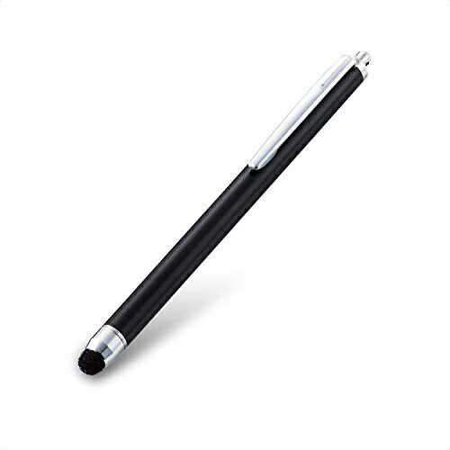 ELECOM Touch Pen Stylus Pen for iPhone/iPad/Android Black P-TPC02BK