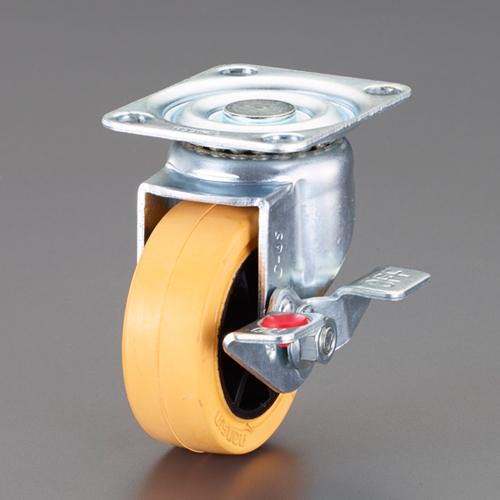 ESCO 65mm Casters (Swivel Fittings, with Brakes, Anti-Static) EA986PT-622