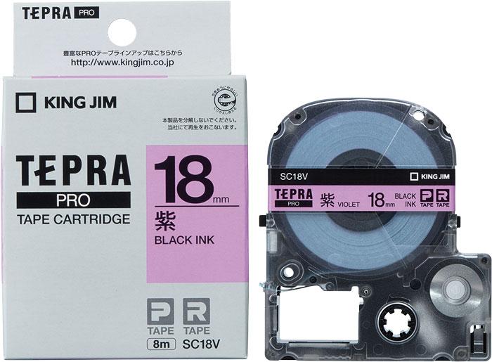 Esco 18mm Tape Cassette (Purple) EA761DK-188