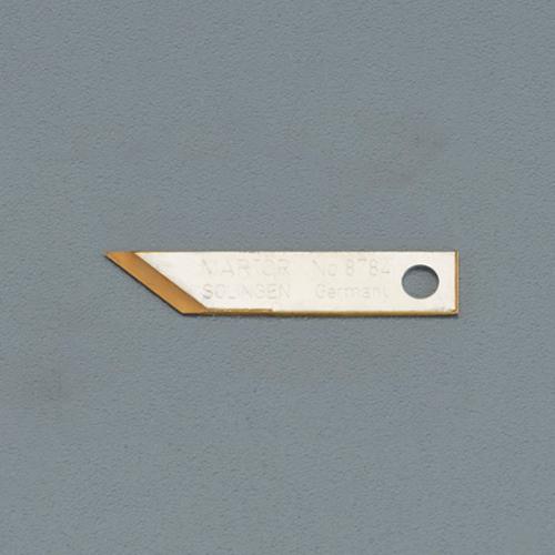 Esco Replacement Knife Blades (for EA589AA-56 / 10 blades / single-edged / tin-coated) EA589AA-59