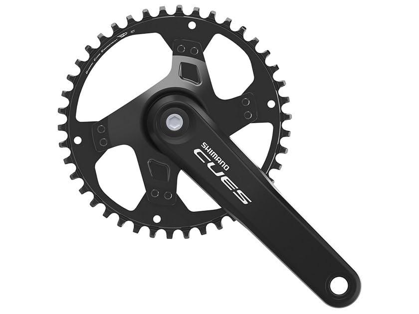 SHIMANO CUES Front Chainring FC-U4000-1 Without Chain Guard Crank Length/175mm 42T 9/10/11S EFCU40001EB2X