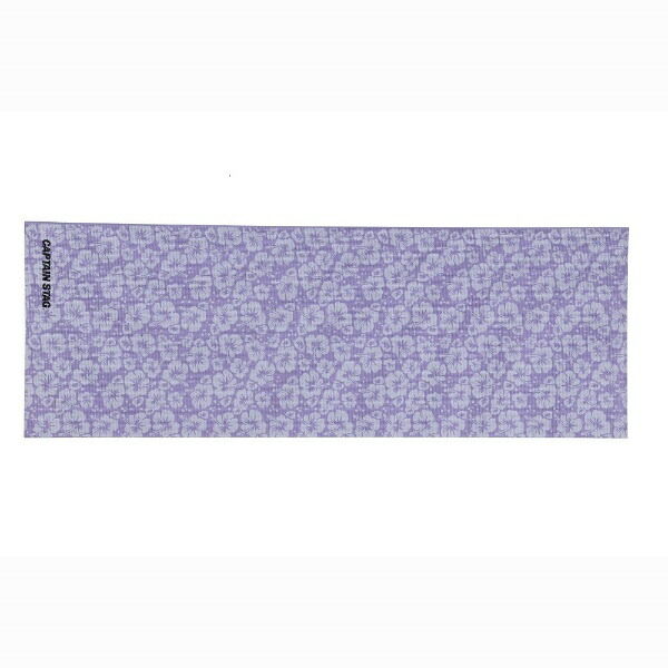 CAPTAIN STAG Exercise Fitness Yoga Yoga Mat 61×173cm Thickness 0.6mm Hibiscus Lavender Vit Fit UR-870