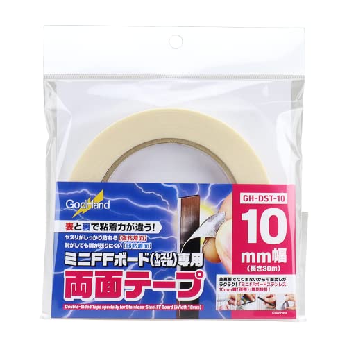 GodHand Mini FF Board-Specific Double-Sided Tape 10mm Width Plastic Model Tool GH-DST-10