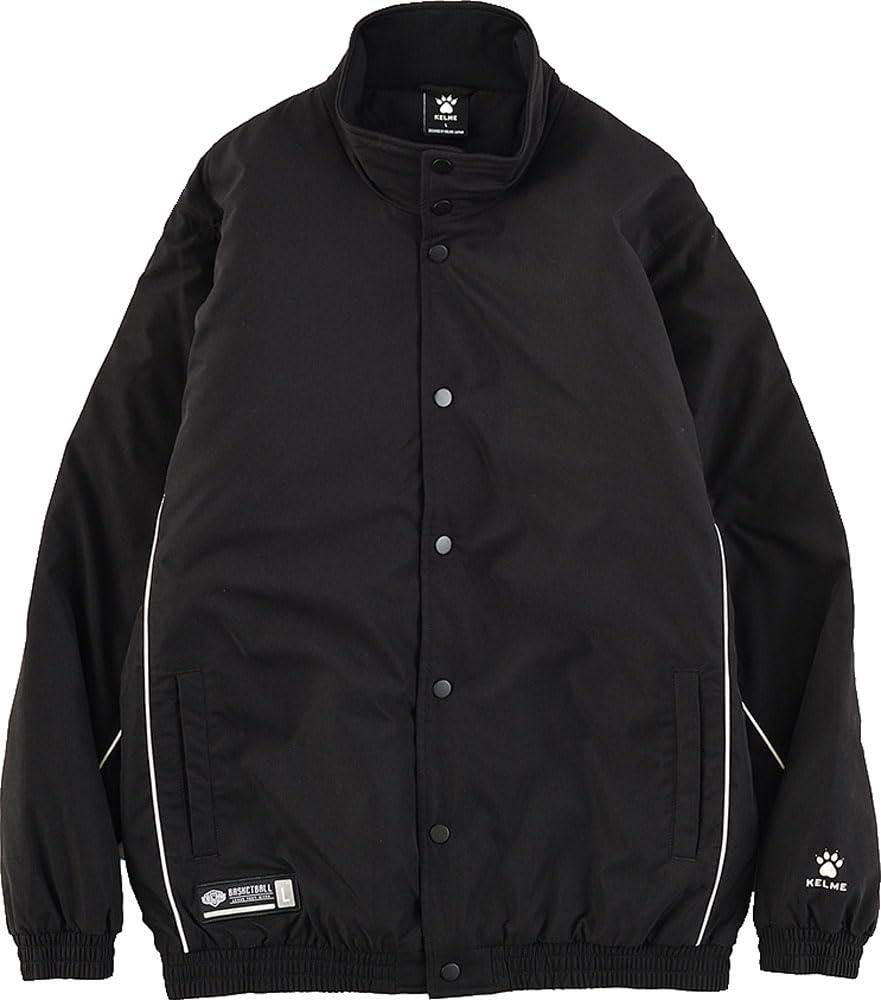 [Kelme] Basketball Jersey Woven Quilted Warm Jacket Black