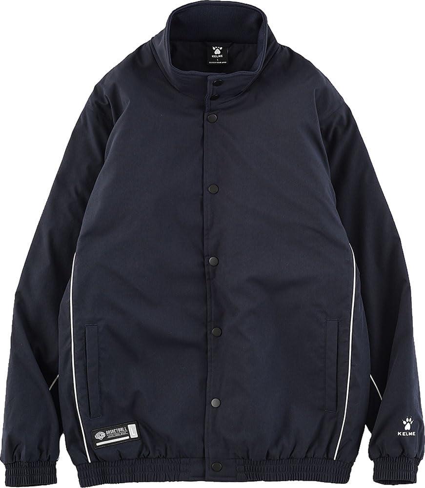 [Kelme] Basketball Jersey Woven Quilted Warm Jacket Navy