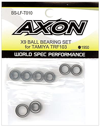 AXON X9 Ball Bearing Set for TRF 103 BS-LF-T010