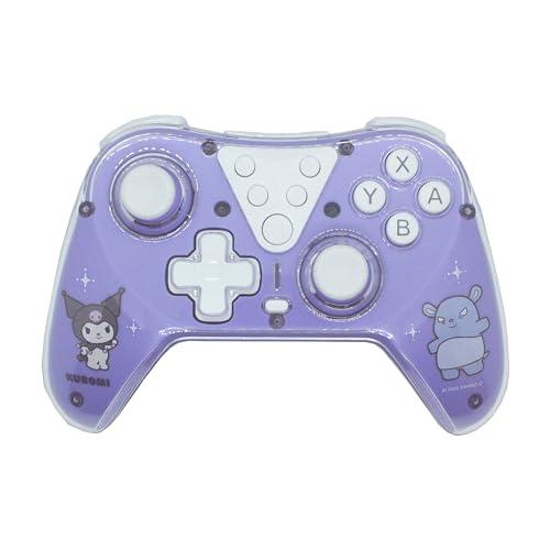 Allone Wireless Controller Chromie #Unipo Sanrio Characters 6.1×15.5×10.3cm Game with Rapid Fire & Macro Functions Compatible with Switch, Switch Lite, Switch