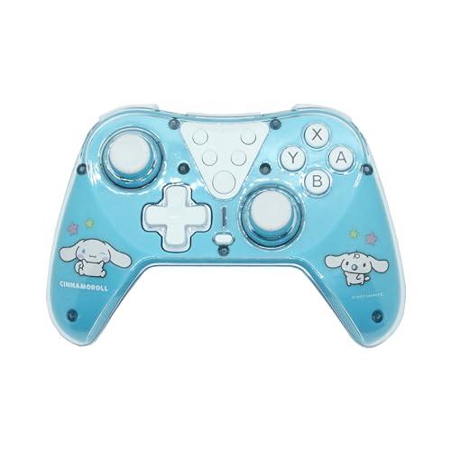 Allone Wireless Controller Cinnamoroll #Unipo Sanrio Characters 6.1×15.5×10.3cm Game with Rapid Fire & Macro Functions Compatible with Switch & Switch Lite