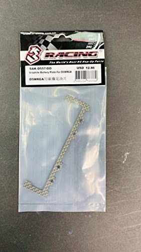 3 Racing Graphite Battery Plate for D5MRGA (Gold) SAK-D557/GO