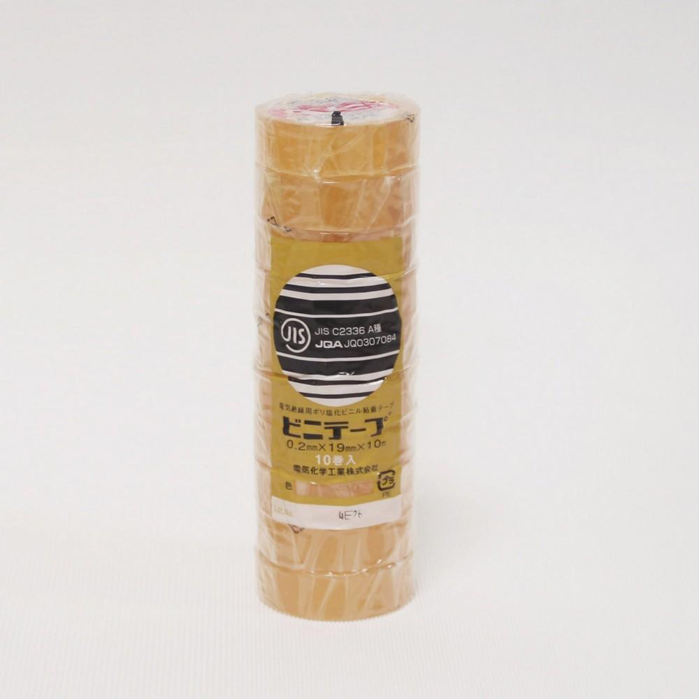 ELPA Insulating Vinyl Tape 19mm x 10m, 10-Pack, Clear #101 19X10M 10P/CL